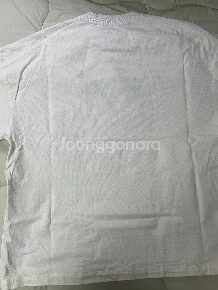 질샌더 로고 오버핏 반팔티셔츠 XS--2