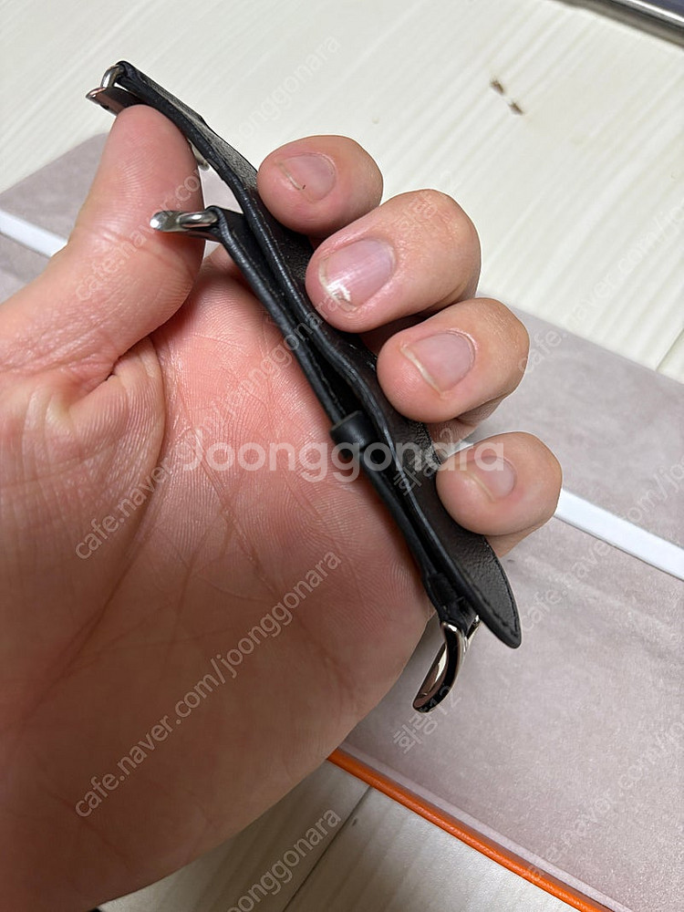애플워치 에르메스 누아 싱글투어 44/45/46mm 팝...--2