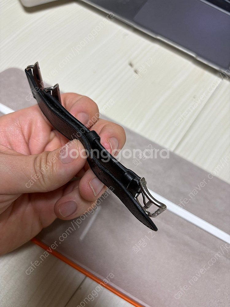 애플워치 에르메스 누아 싱글투어 44/45/46mm 팝...--3
