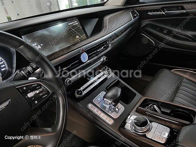 제네시스 G90 중고 제네시스 중고 가격 검정색 2020년식 76,843km 5.0 GDI AWD 프레스티지 개인사...--9