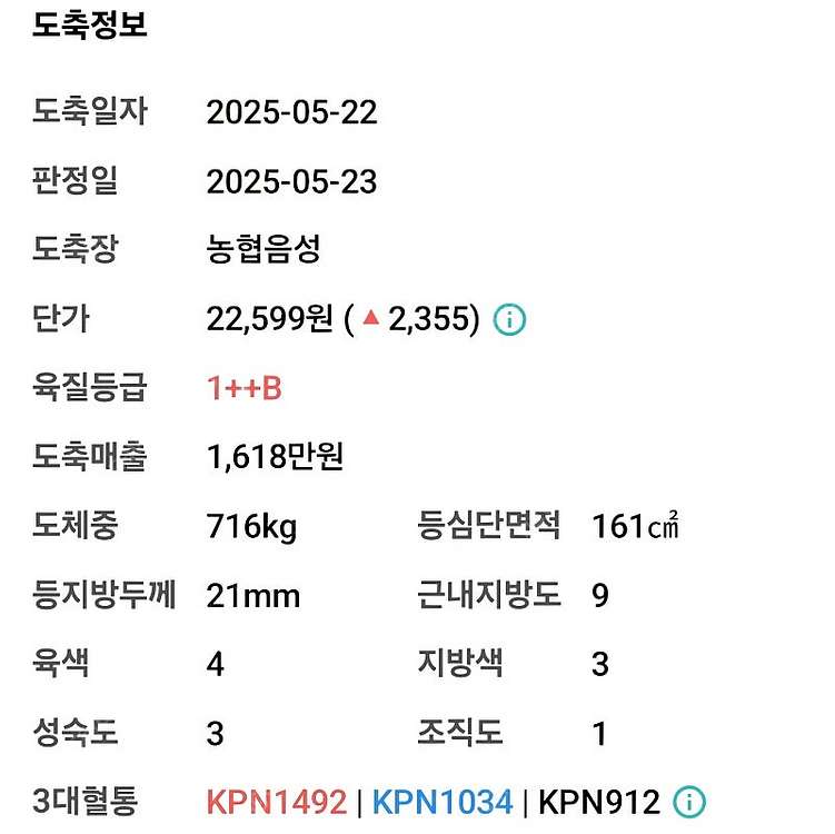 한우정액KPN 정리합니다--0