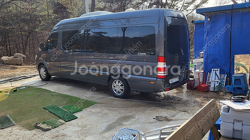 벤츠 스프린터 롱바디 캠핑카 겸 업무용 차량 팝니다--1