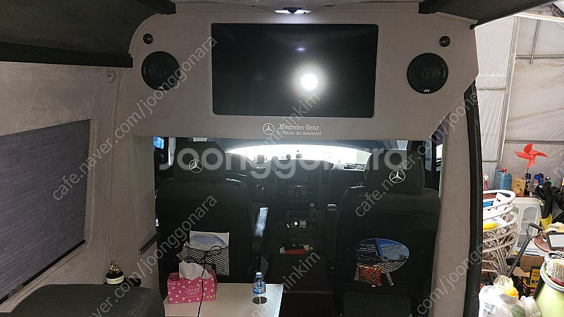 벤츠 스프린터 롱바디 캠핑카 겸 업무용 차량 팝니다--4