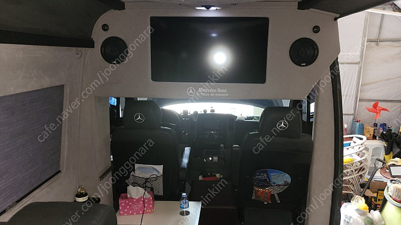 벤츠 스프린터 롱바디 캠핑카 겸 업무용 차량 팝니다 이미지