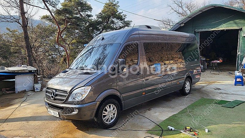 벤츠 스프린터 롱바디 캠핑카 겸 업무용 차량 팝니다--5
