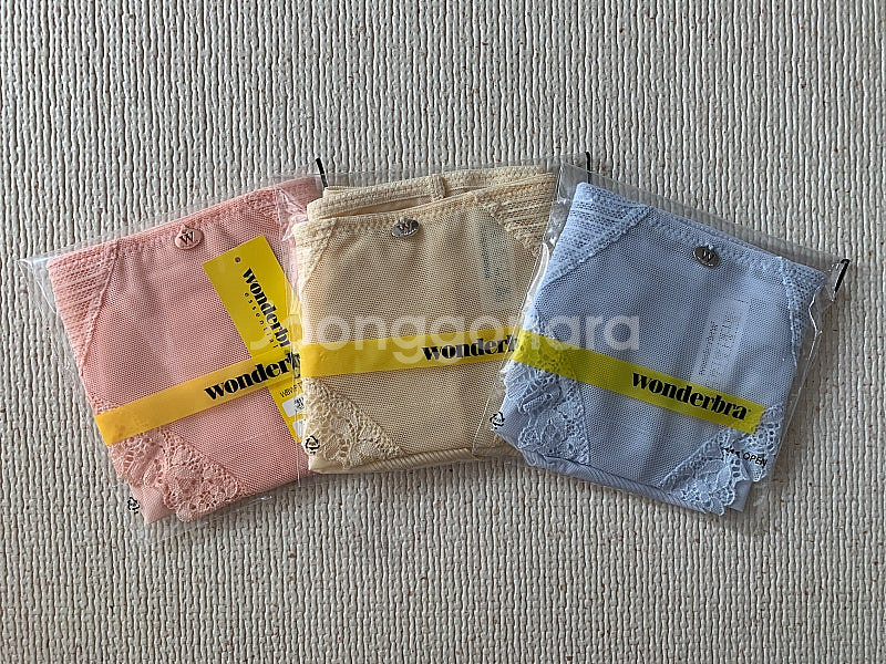 원더브라 브라이트 노와이어 브라+팬티 세트 3set (...--2