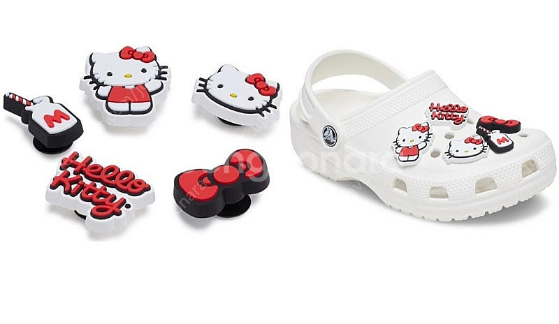 크록스 키티 지비츠--0