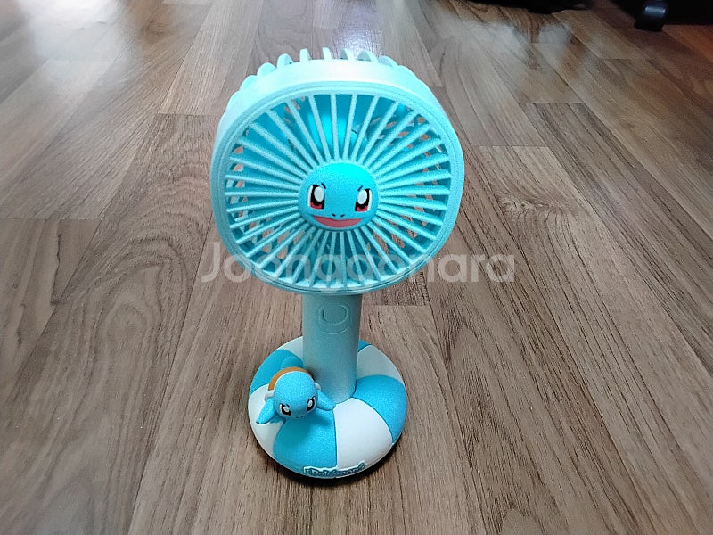 포켓몬스터 휴대용 선풍기 (꼬부기)--1