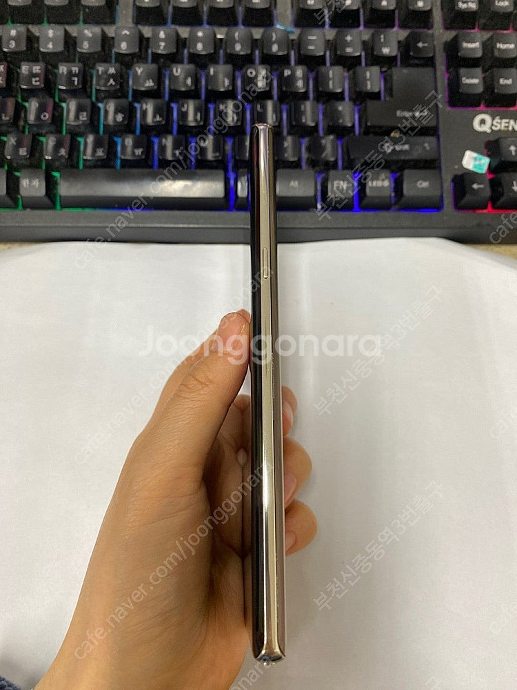 198989 갤럭시노트8 골드 외관깨끗 64GB 업무폰...--6