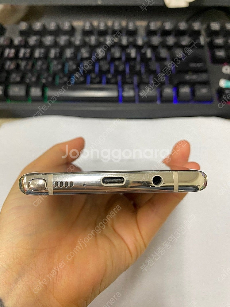 198989 갤럭시노트8 골드 외관깨끗 64GB 업무폰...--7