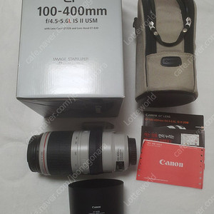 캐논 EF 100-400 ii 백사투 판매합니다.