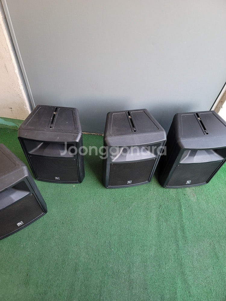 EV SX80 스피커 4통--0
