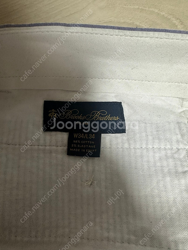 브룩스브라더스 시어서커 팬츠 슬림핏 34사이즈 새상품 ...--2