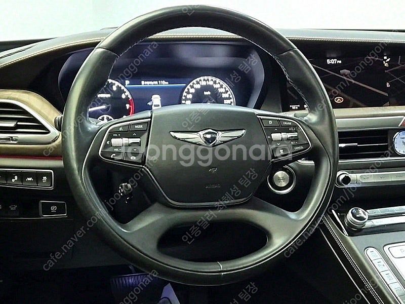 제네시스 G90 중고 제네시스 중고 가격 검정색 201...--9