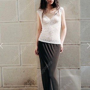 모노하 Jersey long skirt (dark gray)