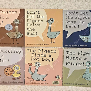 MO WILLEMS 'THE PIGEON' 시리즈 6권(택포)