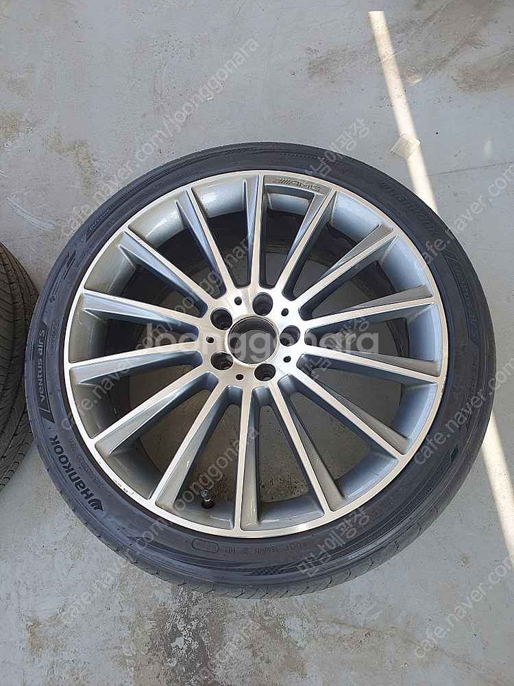벤츠 S클래스 ML450 앞 타이어 휠 2개2중고245...--2