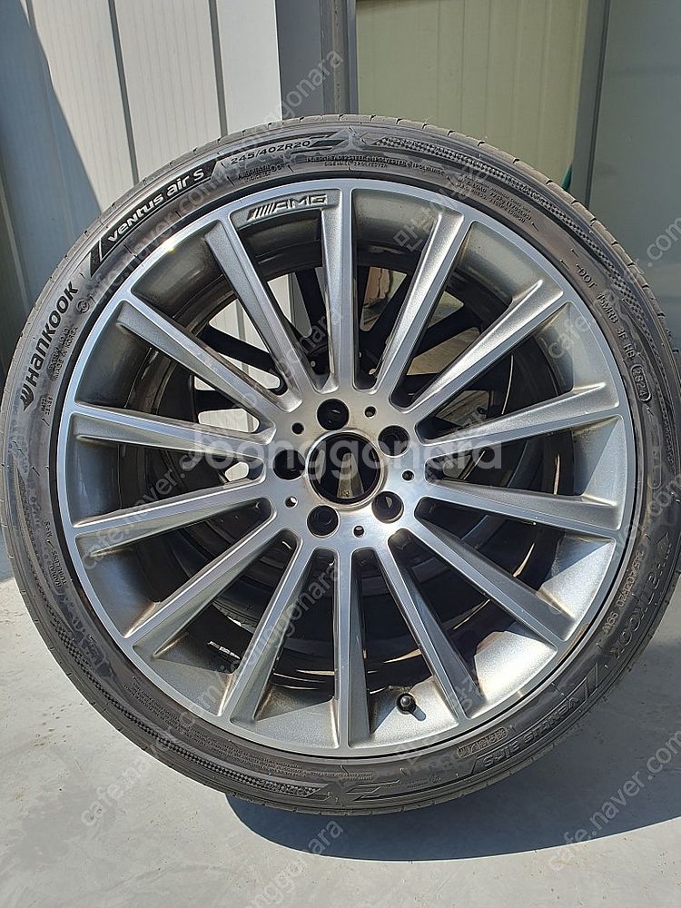 벤츠 S클래스 ML450 앞 타이어 휠 2개2중고245...--4