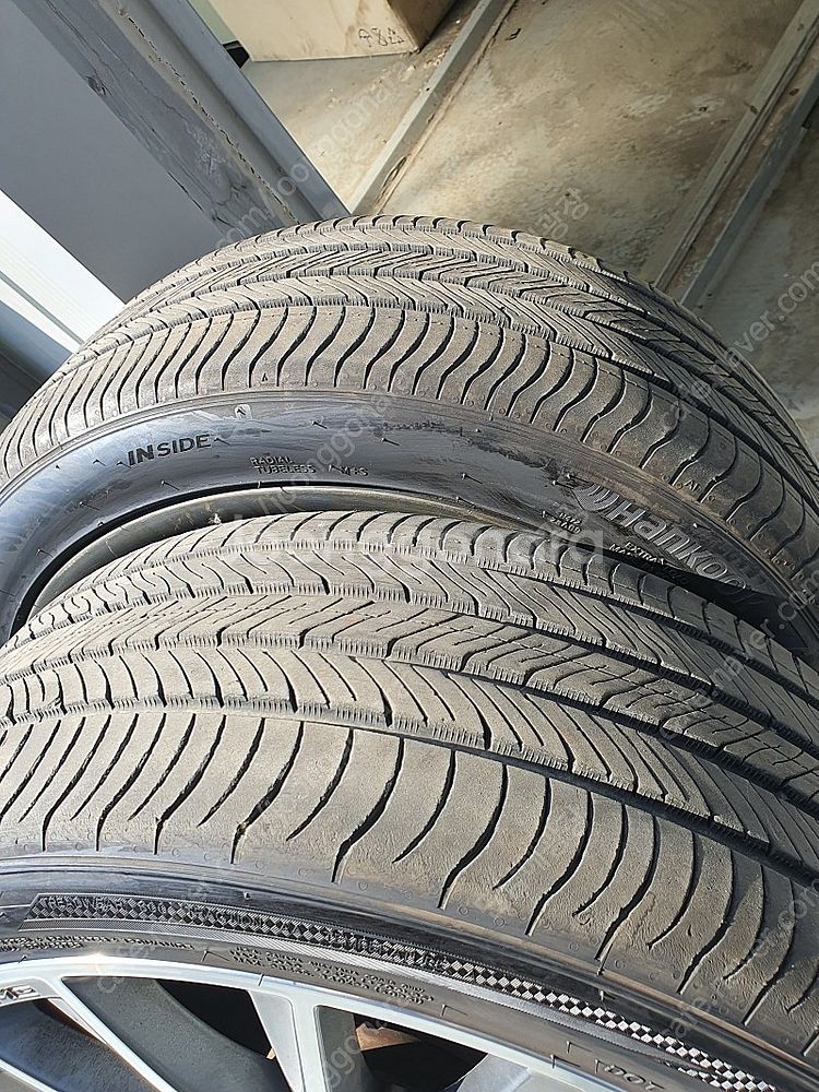 벤츠 S클래스 ML450 앞 타이어 휠 2개2중고245...--7