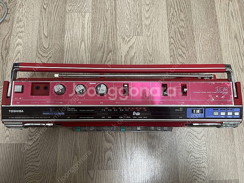 TOSHIBA SUGAR RT-SW7 카세트 녹음기 워...--2