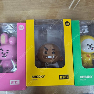 방탄소년단 라인프렌즈 BT 21 스텐딩 피규어 3종 일괄 8만-->> 2만