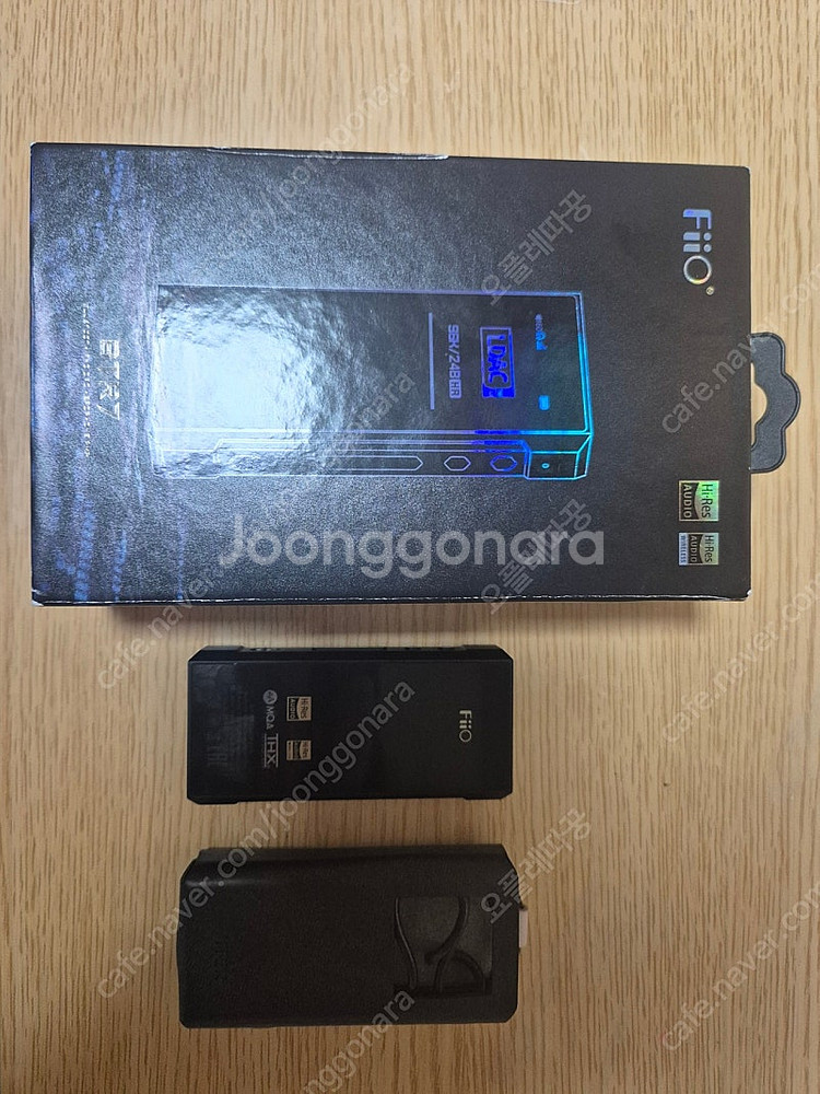 피오(fiio)btr7 박스,본체케이스 팝니다.--0