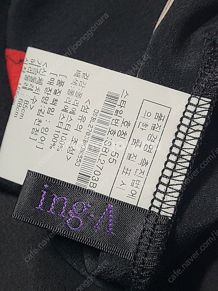 ing.A(잉어) 프린트 블라우스 55(66).--6