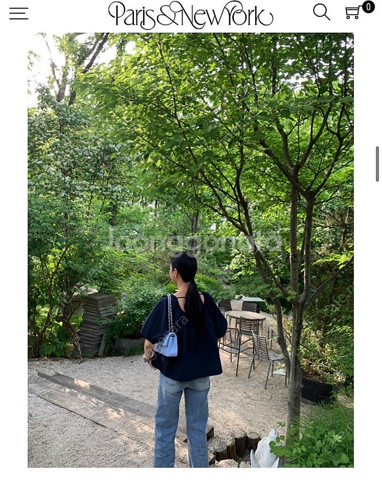 파리앤뉴욕(파뉴) 데이 블라우스--2