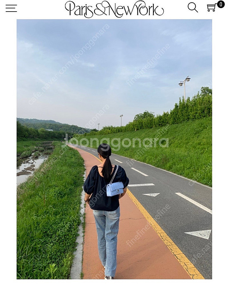 파리앤뉴욕(파뉴) 데이 블라우스--3