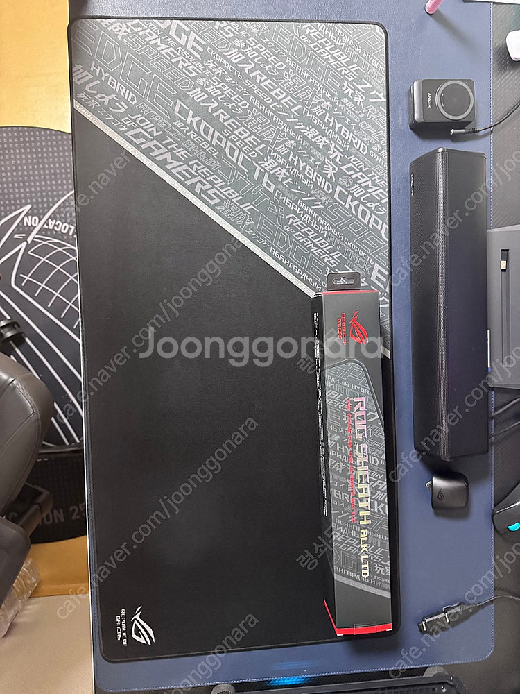 ASUS ROG SHEATH BLACK 마우스 장패드 ...--0