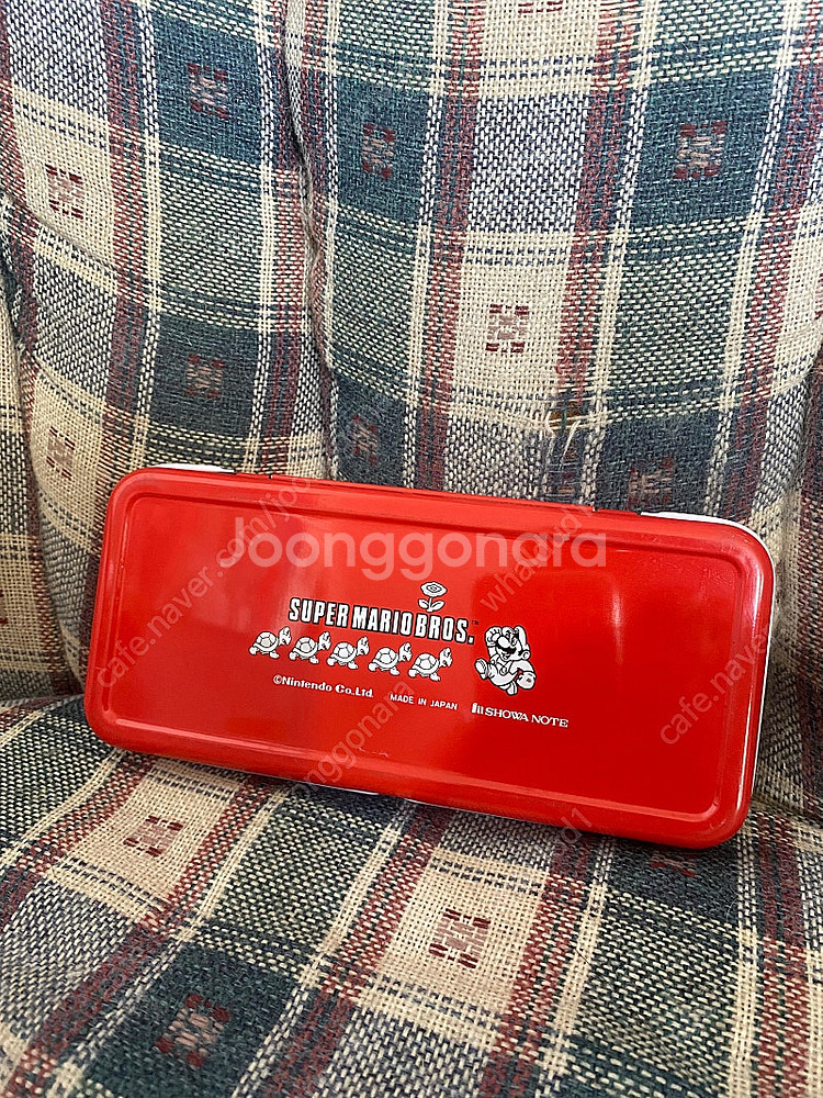 80s 레트로 슈퍼마리오 철제 필통--2