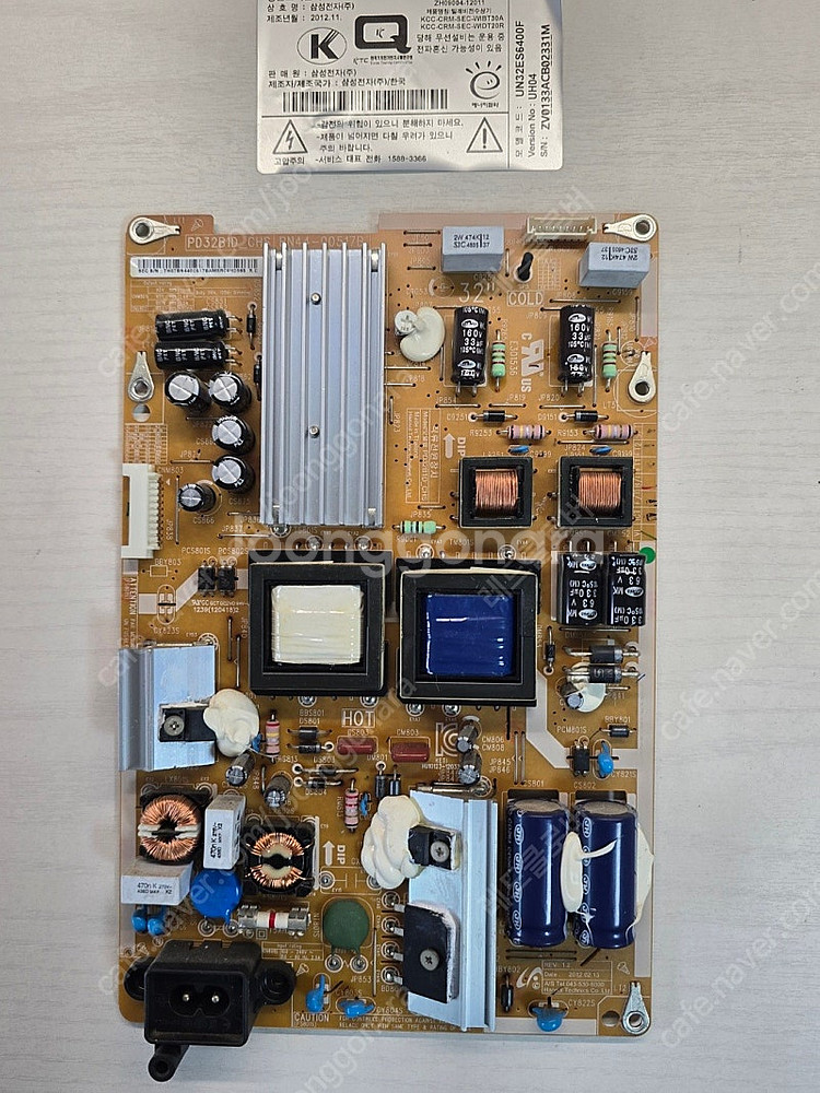 삼성 un32es6400 메인, 파워, ad--5