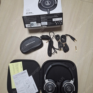 오디오테크니카 ath-m70x 헤드폰+케이블,패드류 서비스
