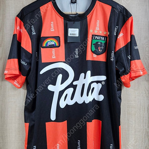 파타 PATTA 올드 풋볼 저지 블랙 / 오렌지 L / 189,000원