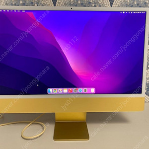 아이맥 M1 8 gb 256 gb 옐로 색상 ( 종로 직거래 )