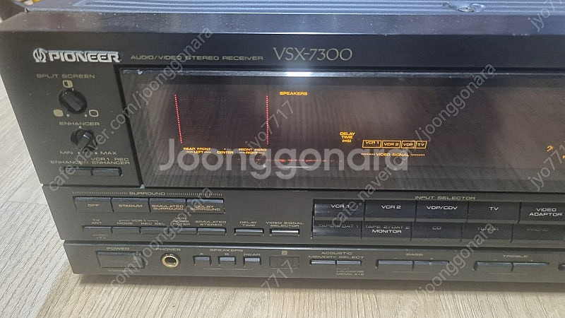 파이오니아 리시버 VSX-7300 부품용--1
