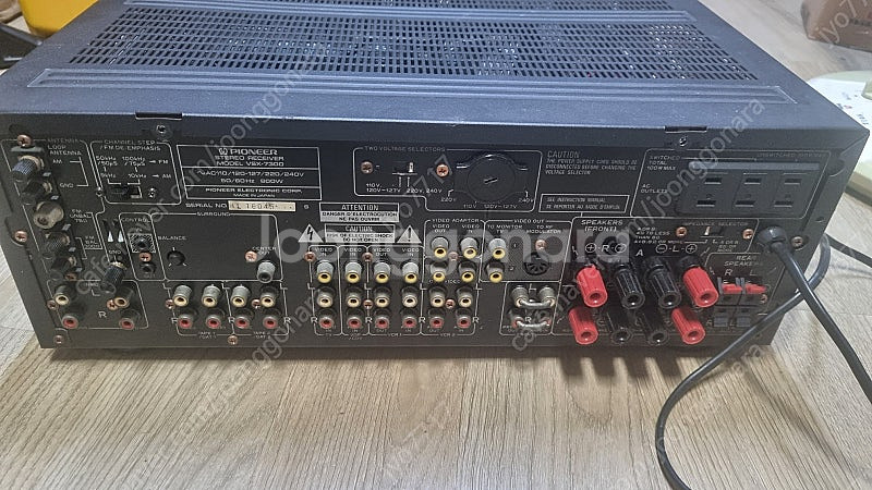 파이오니아 리시버 VSX-7300 부품용--3