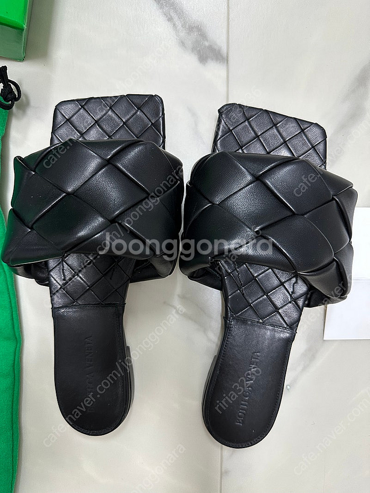 보테가 베네타 리도 샌들 슬리퍼--0