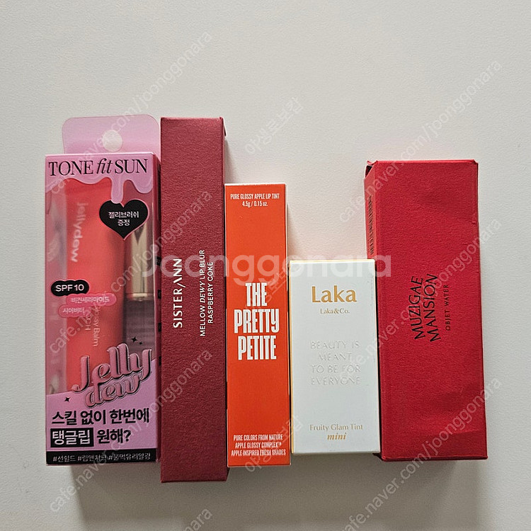 여러가지 틴트, 립밤 (톤핏선, 씨스터앤, 라카 프루티...--0