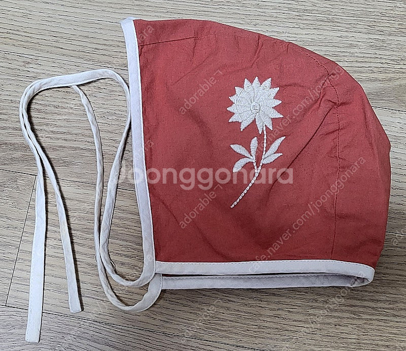 아폴리나 제인보넷,넬리롬퍼,마일드드레스 레드 세트--3