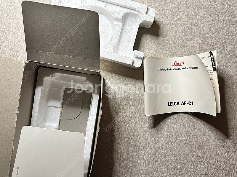 라이카 LEICA AF-C1 가죽케이스, 박스 포함 판...--8