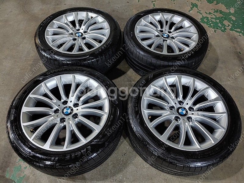 [판매] BMW F10 럭셔리 18인치 정품 휠타이어--0