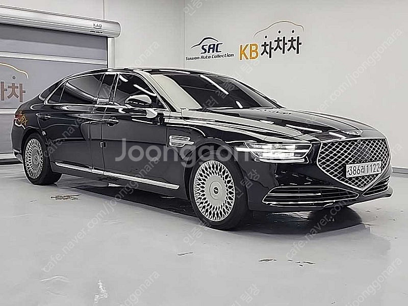 제네시스 G90 중고 제네시스 중고 가격 검정색 201...--5