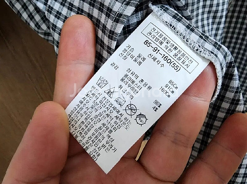 (55)여성 쉬즈미스 반팔 브이넥 퍼프 소매 블라우스--3