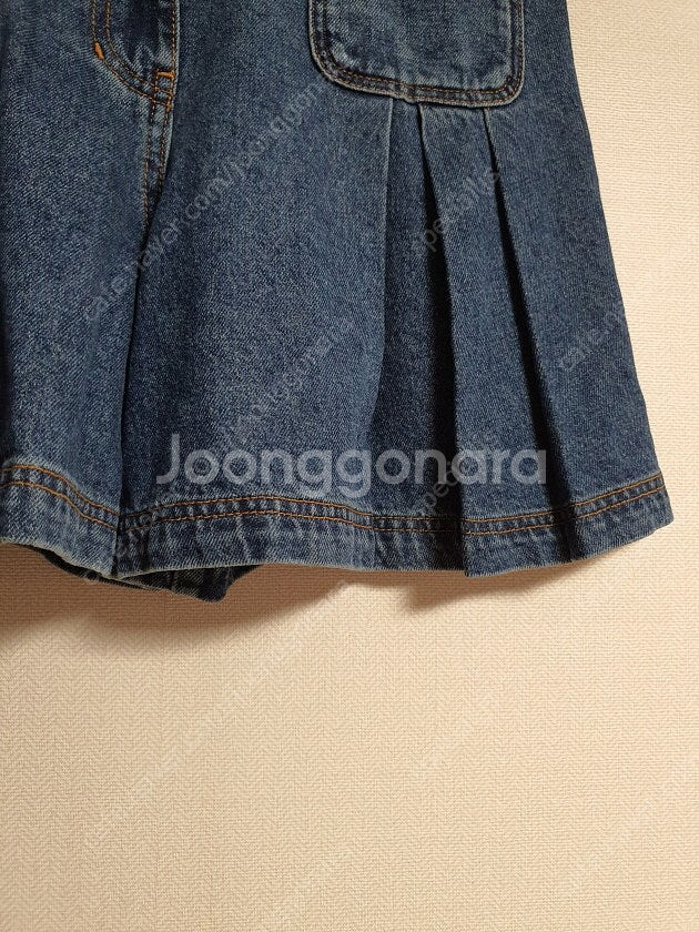 럭키슈에뜨 캉캉 스커트, 데님 쇼츠 팬츠 24ss 프릴...--6