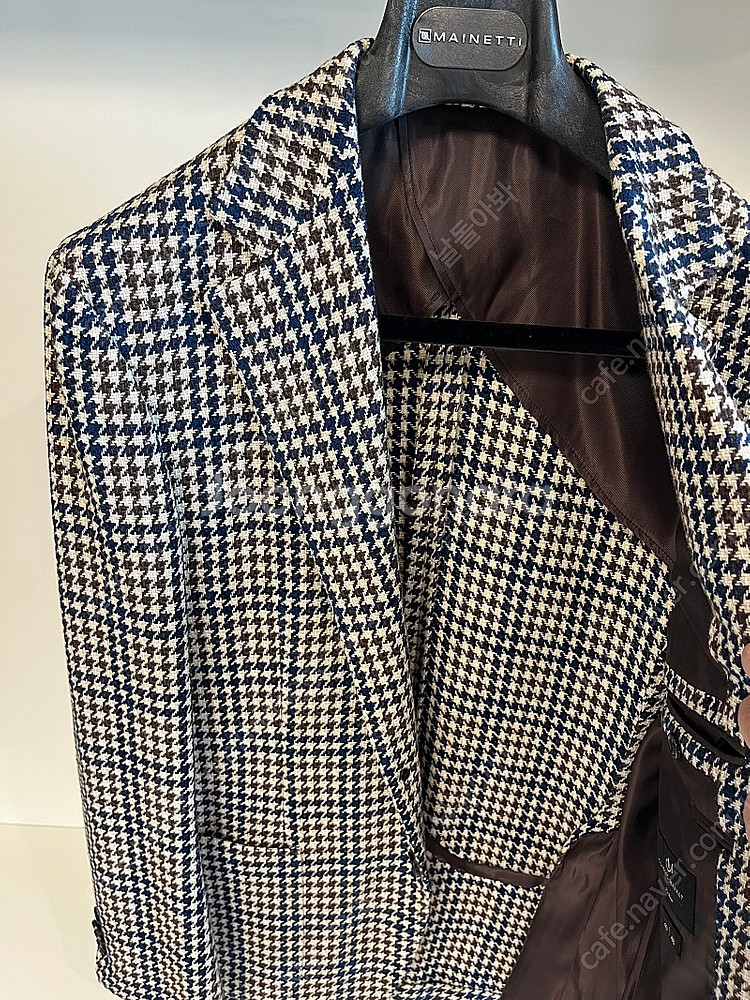 클래식마켓 체크자켓 팝니다--2