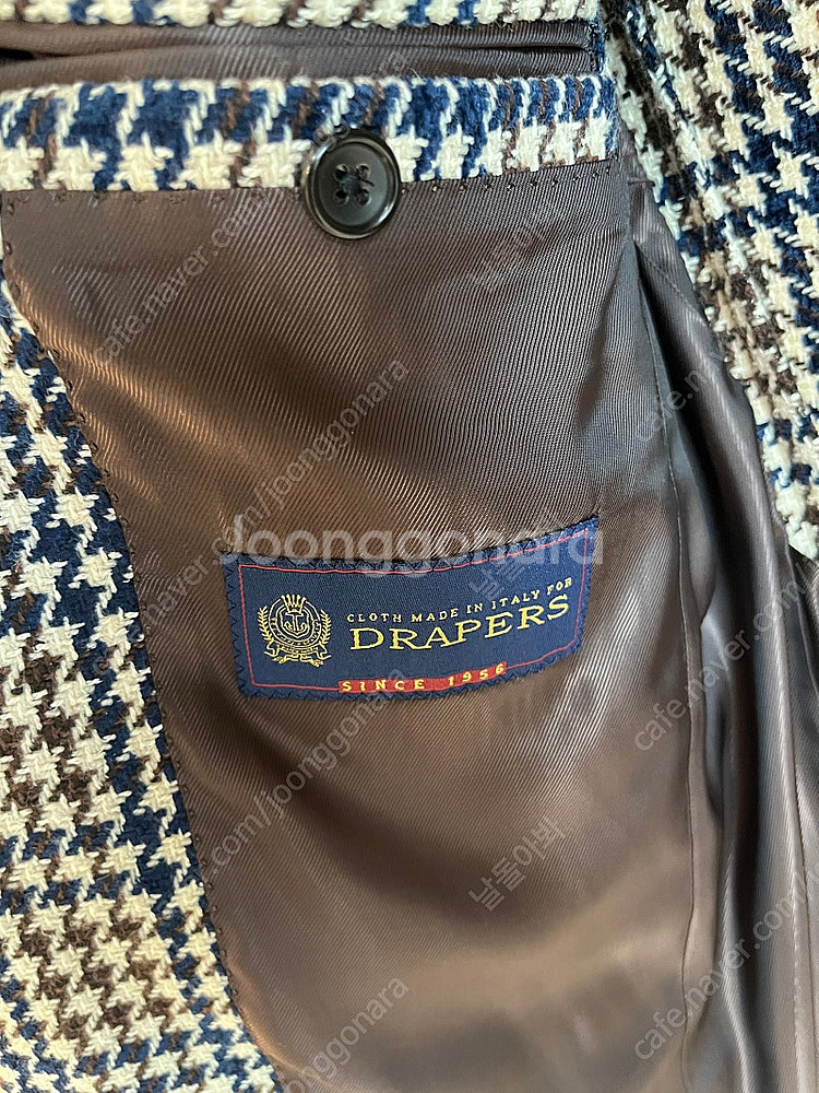 클래식마켓 체크자켓 팝니다--4