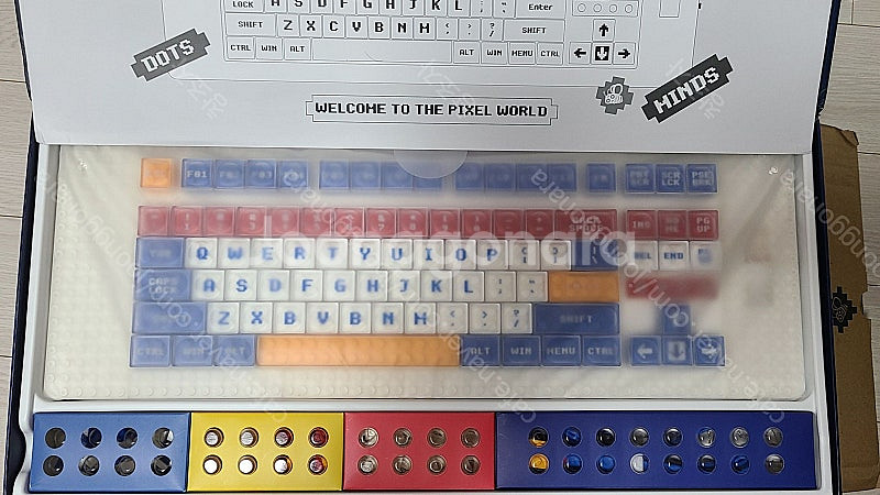 멜긱 레고 MelGeek Pixel Lego키보드--1
