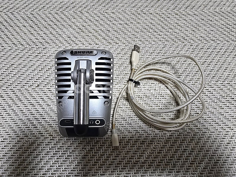 슈어 MV51 iOS USB 콘덴서 마이크(유튜브 방송--6