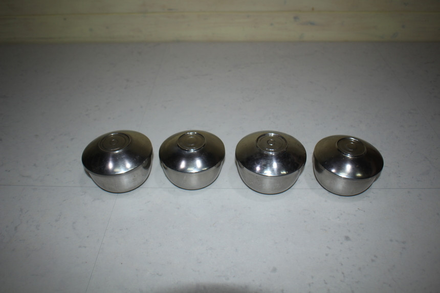 4번 부공 백동 유기 뚜껑있는 밥공기 (1개당 판매) 전통 그릇 전통음식 명절 제사 그릇 방짜 놋그릇 이미지